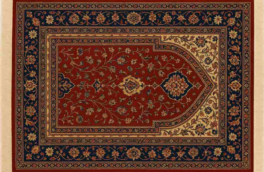 قیمت خرید قالیچه دستباف طرح محرابی با فروش عمده